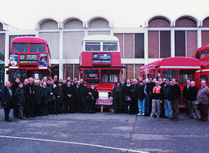 Association members line up Association members line up