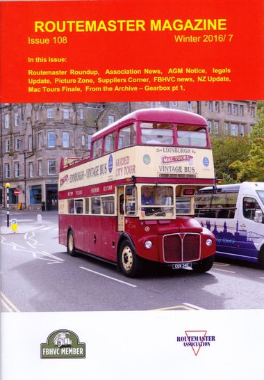 Winter Routemaster Magazine
