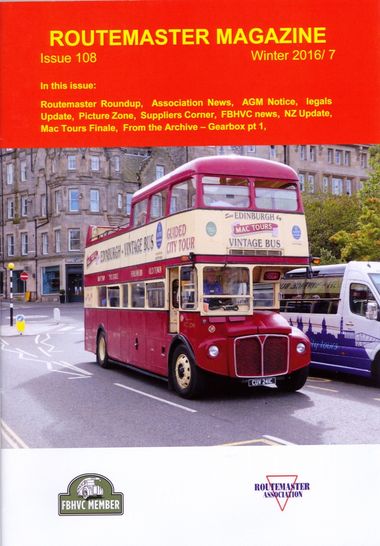 Winter Routemaster Magazine Winter Routemaster Magazine