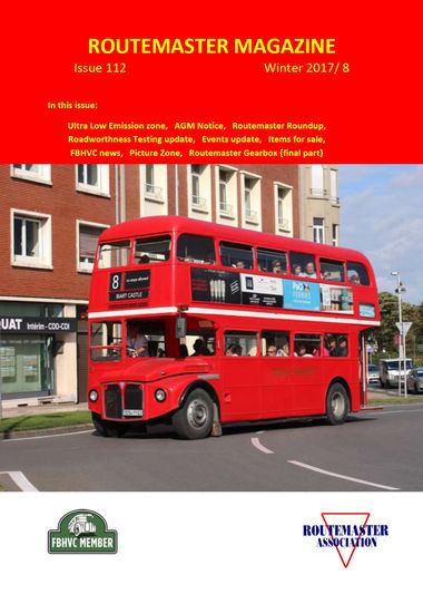 Winter Routemaster Magazine