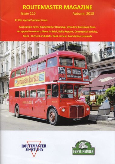 Autumn Routemaster Magazine