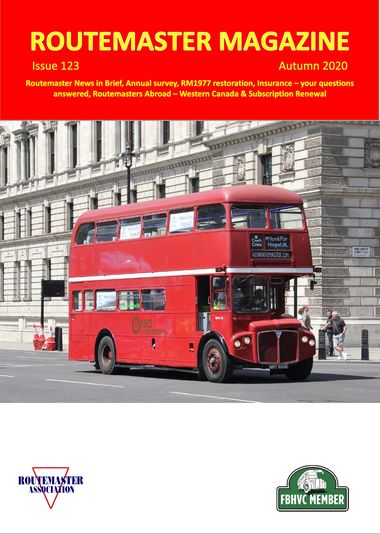 Autumn Routemaster Magazine Autumn Routemaster Magazine